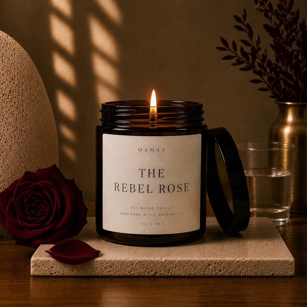The Rebel Rose 7 oz. Candle